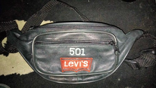Vintage levi 501 leather bum - vintage,