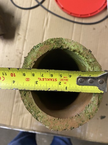 Straight clay drainage - straight,