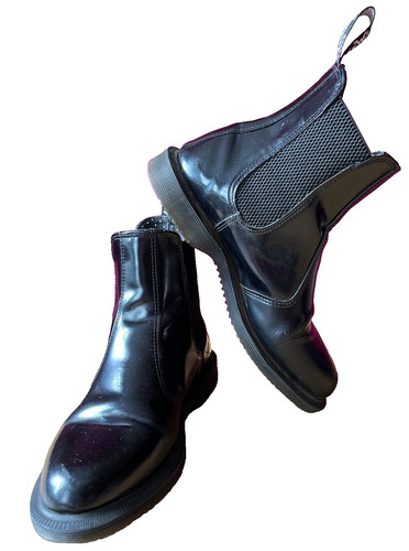 Martens black leather uk - ,