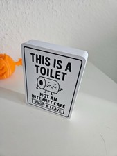 Funny Bathroom Sign -