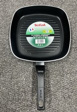 Tefal Grill Pan 26cm Non Stick Titanium Coating Color Edition Made In France.