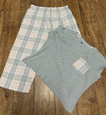 Ladies Crop Leg Pyjamas Short