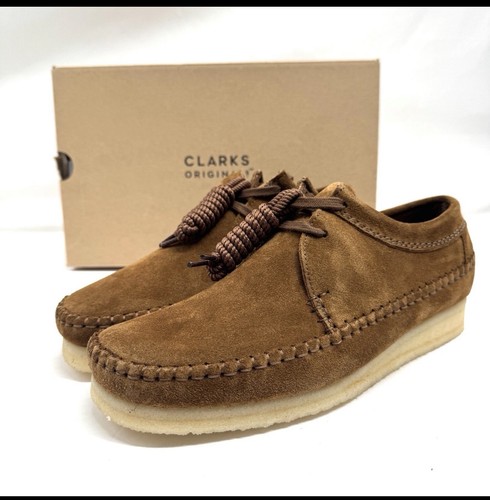 Clarks weaver suede shoes - weaver,