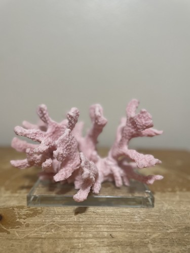 Vintage faux pink artificial - pink,
