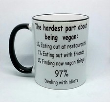 Vegan Coffee Mug Funny Novelty