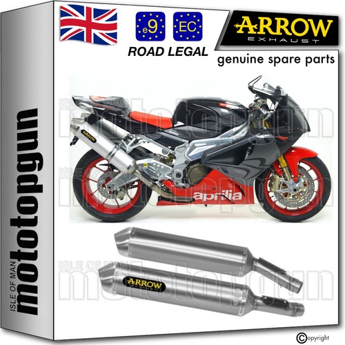 Arrow exhaust ok double - exhaust,