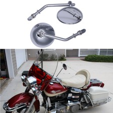 Motorcycle Round Rearview Side