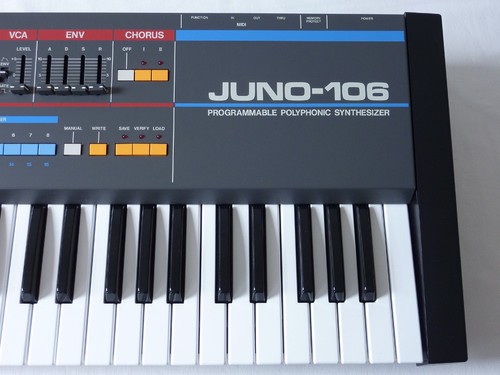 Roland juno 106 - juno, serviced