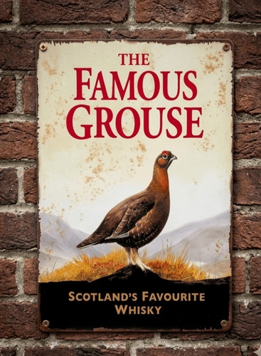 The famous grouse metal - the,