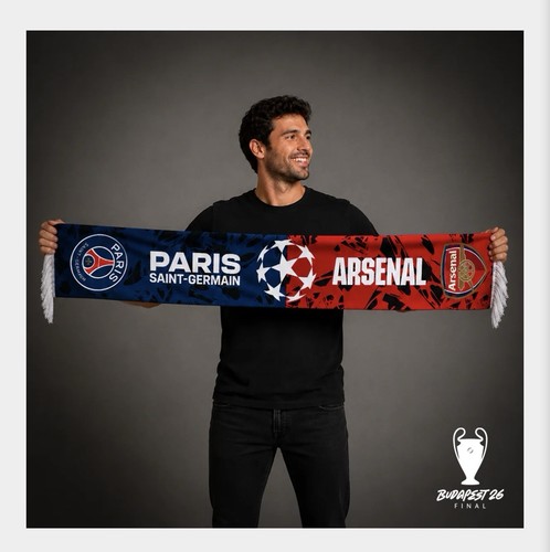 Arsenal psg official coloured - arsenal,