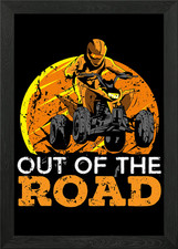 ATV Lover Quad Bike Framed