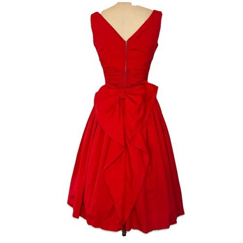 Vtg red betty draper - betty, 1950s