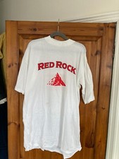 Vintage 1980 Red Rock Cider Men's T-Shirt White