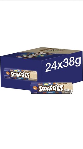 Nestle smarties tubes - smarties, 34g