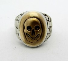 Memento Mori Ring Sterling
