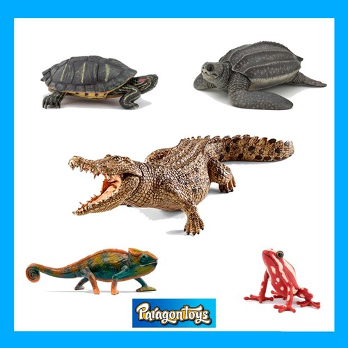 Papo schleich reptile and - /,