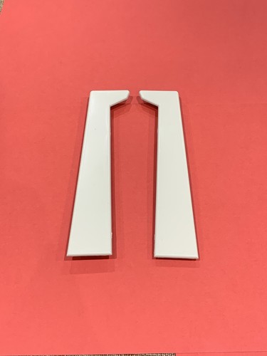 Cream liniar upvc window - cream,
