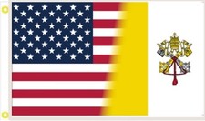 3X5 USA VATICAN POPE HERITAGE