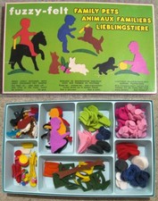 Vintage 1970’s Fuzzy-Felt