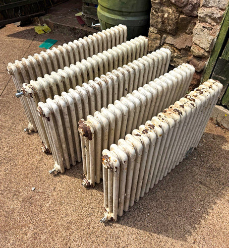 Original cast iron column - cast,