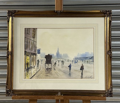 Stunning watercolour cityscape - stunning,