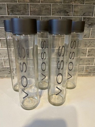 Voss glass empty water - 8,