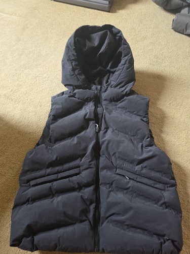 Zara kids black puffer gilet - kids,