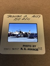 1985 SEPECAT Jaguar A A159 EC 2/11 British Fighter Jet Kodachrome 35mm Slide# 28