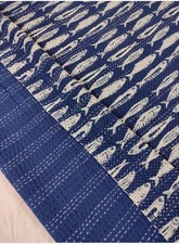 Blue Indigo Fish Kantha