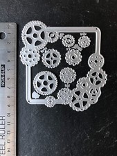 Clock Cogs metal die Set Gears