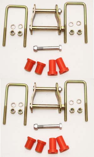 Rear leaf spring fitting kit - fitting,