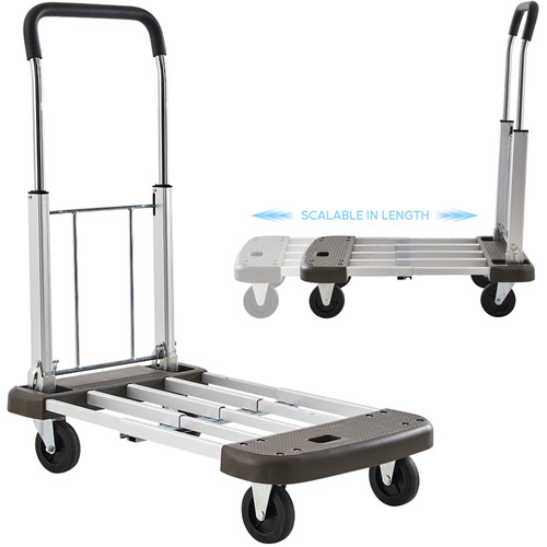 Folding hand truck trolley - hand,
