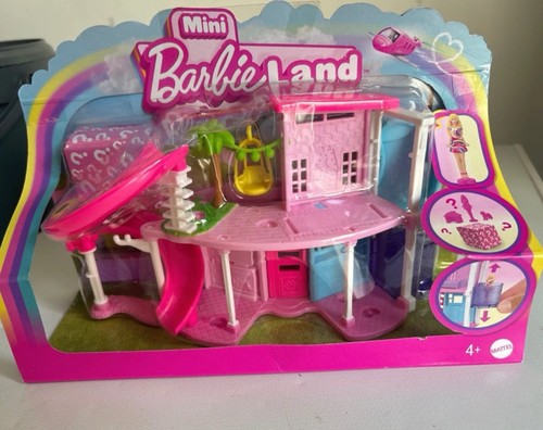 Barbie land mini play set - barbie,