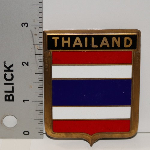 Car badge enamel drago - car, 1950s