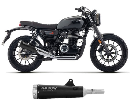Black inox arrow exhaust rebel - inox,