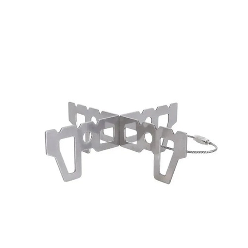 Titanium alcohol stove stand - titanium,