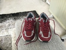 Slazengers Thunder Burgundy Trainers