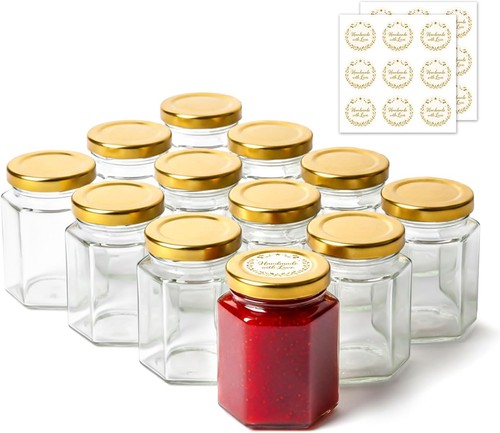 Comsaf jam jars - jars, with