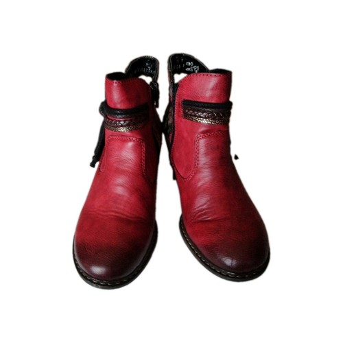 Rieker ladies wine ankle - ankle, boots