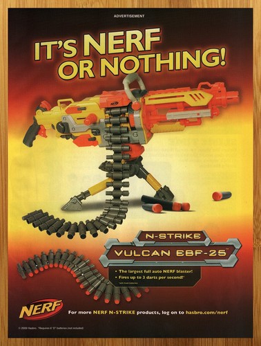 2009 nerf strike vulcan - 2009,