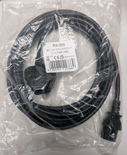 Kettle lead power cable - 5m,