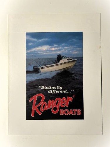 Vintage ranger boats print - vintage,