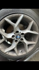 BMW X1 E84 2014 ALLOY WHEELS ALLOYS AND TYRE. Not Good  X1. 225/45/18 18" INCH ~