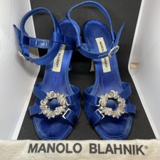 Manolo Blahnik Royal Blue High