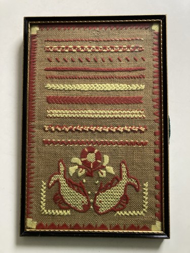 Vintage antique embroidery - vintage,