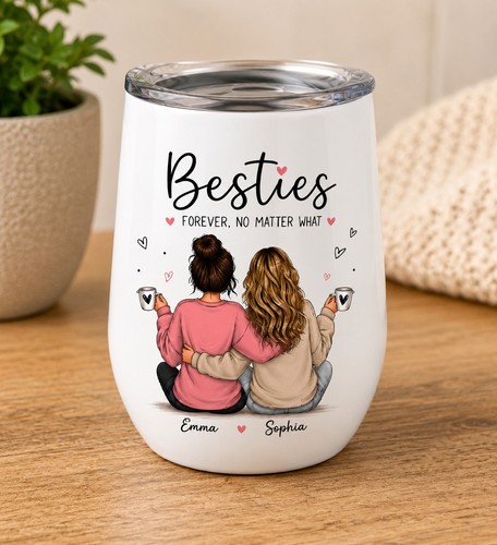 Personalised besties 12oz - 12oz, egg