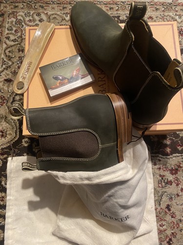 Barker mansfield green waxy - mansfield,