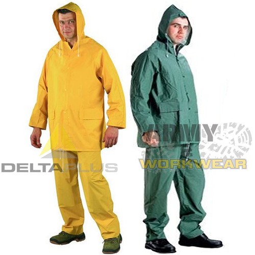 Rainsuit pvc coated waterproof - rainsuit,
