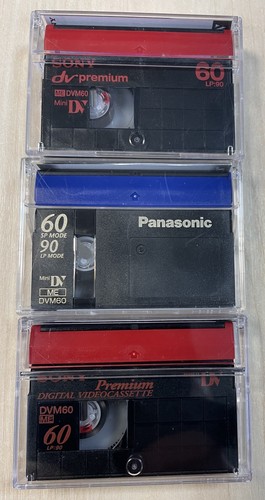Mini camcorder tapes - mini,