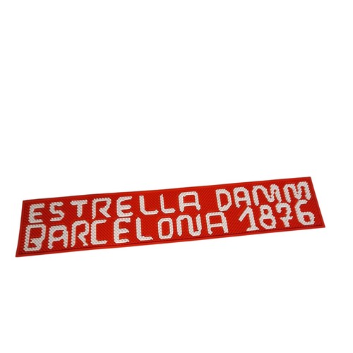 Estrella damm 1876 bar runner - damm,
